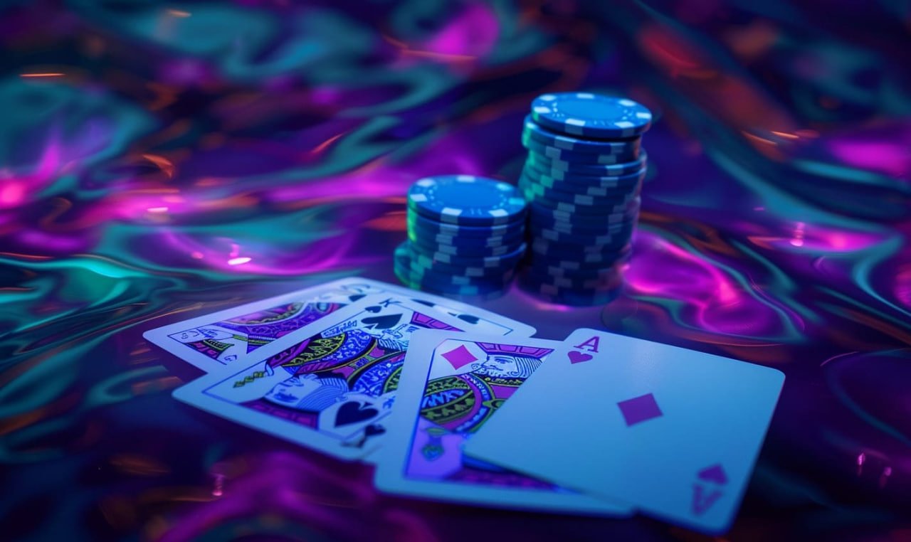Live casino tables with dealers in action